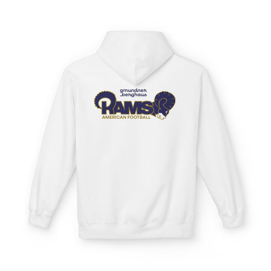 Rams Football Hoodie — Gmundner Berghaus Team Logo Pullover