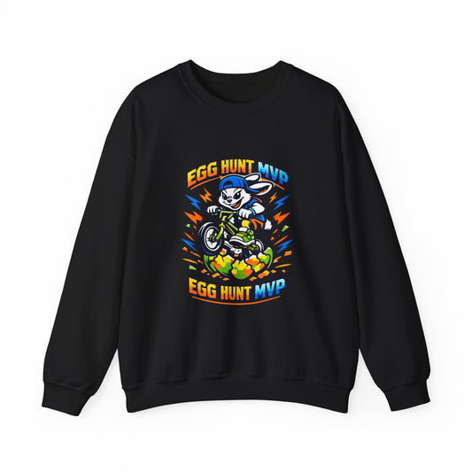 Egg Hunt MVP Sweatshirt | boys Easter shirt, egg hunter grap