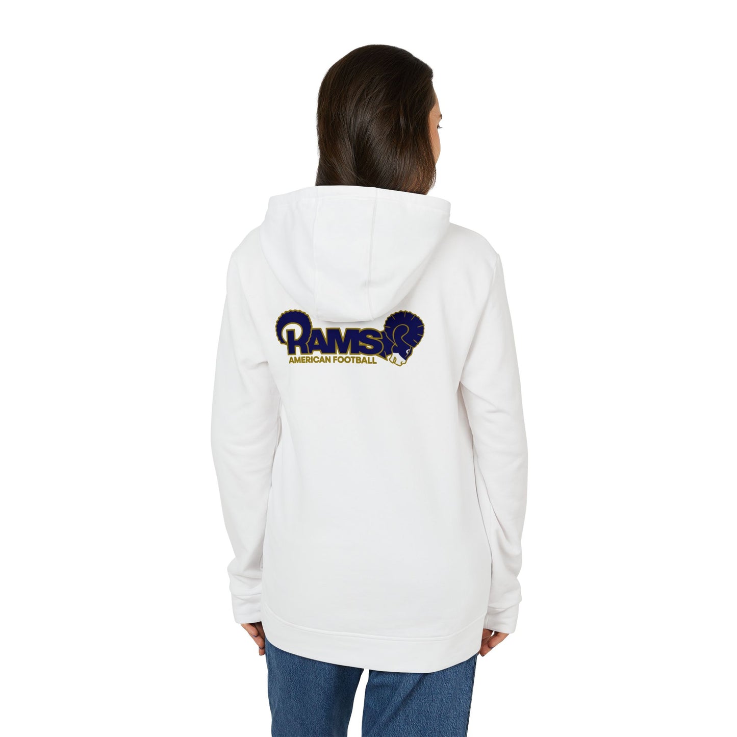 Rams Fleece Hoodie – Team Logo Athletic Pullover