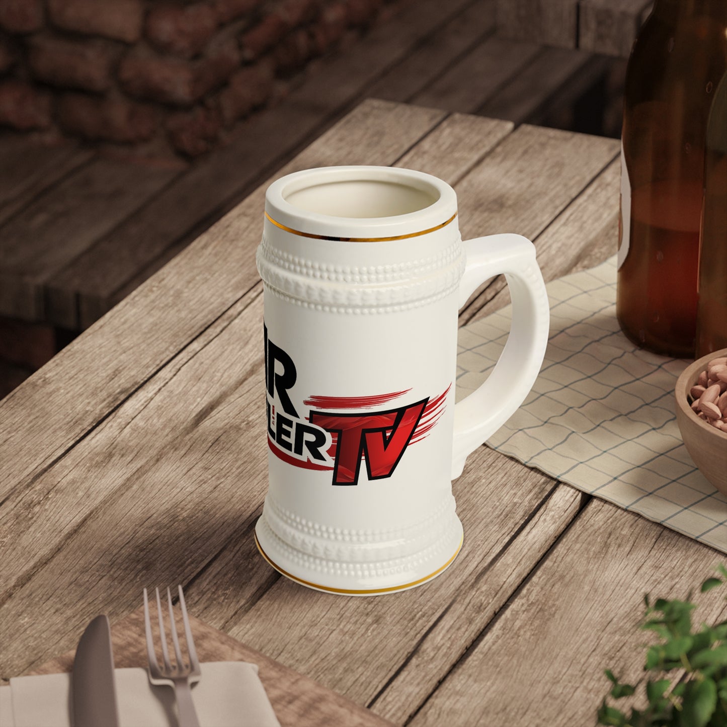 Beer Stein Mug — 'Mr. Stifler' Vintage Racing Logo Beer Stei