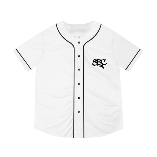 Brushstroke Infinity Baseball Jersey — Minimalist Zen Sports