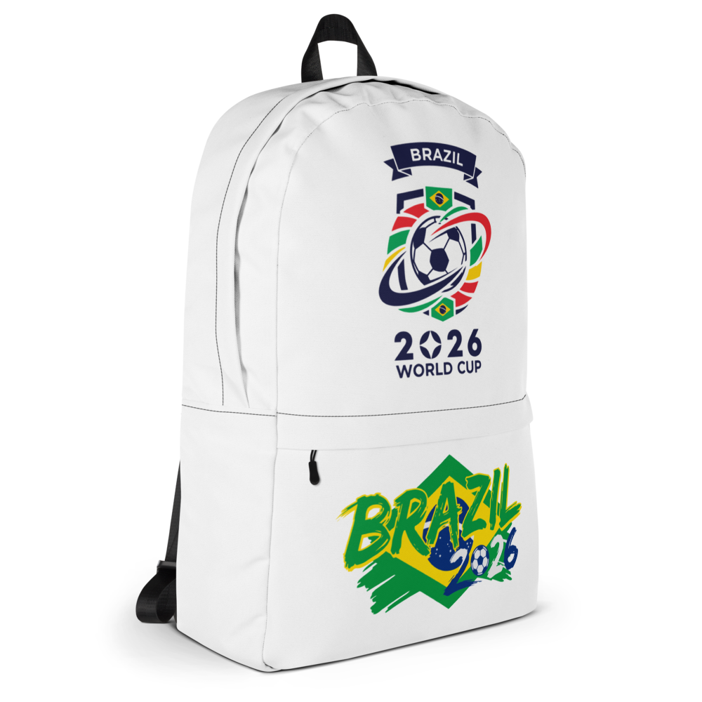Brazil WM 2026 Backpack | Laptop Backpack 15"