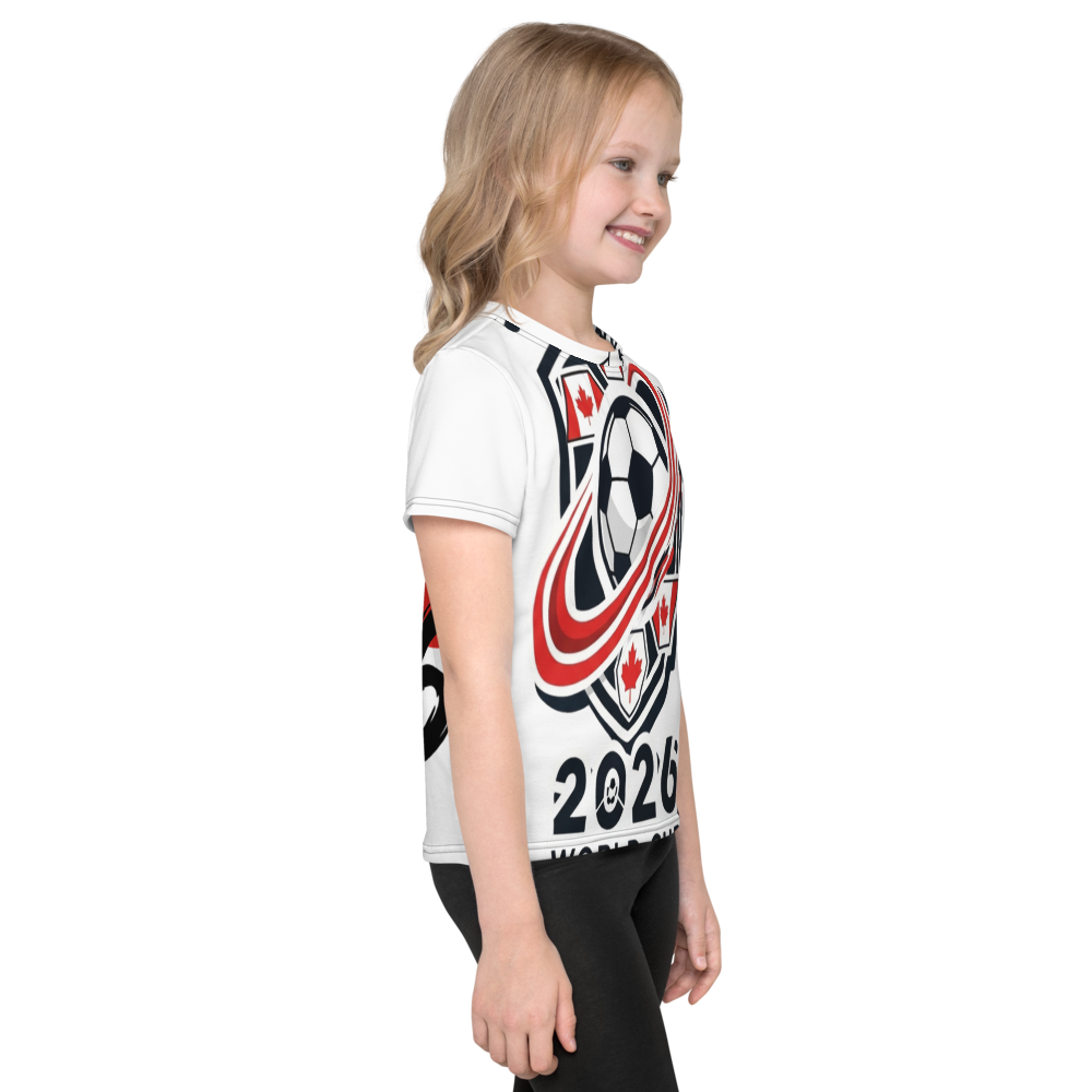 Canada WM 2026 Kids T-Shirt | Kids Fan Shirt