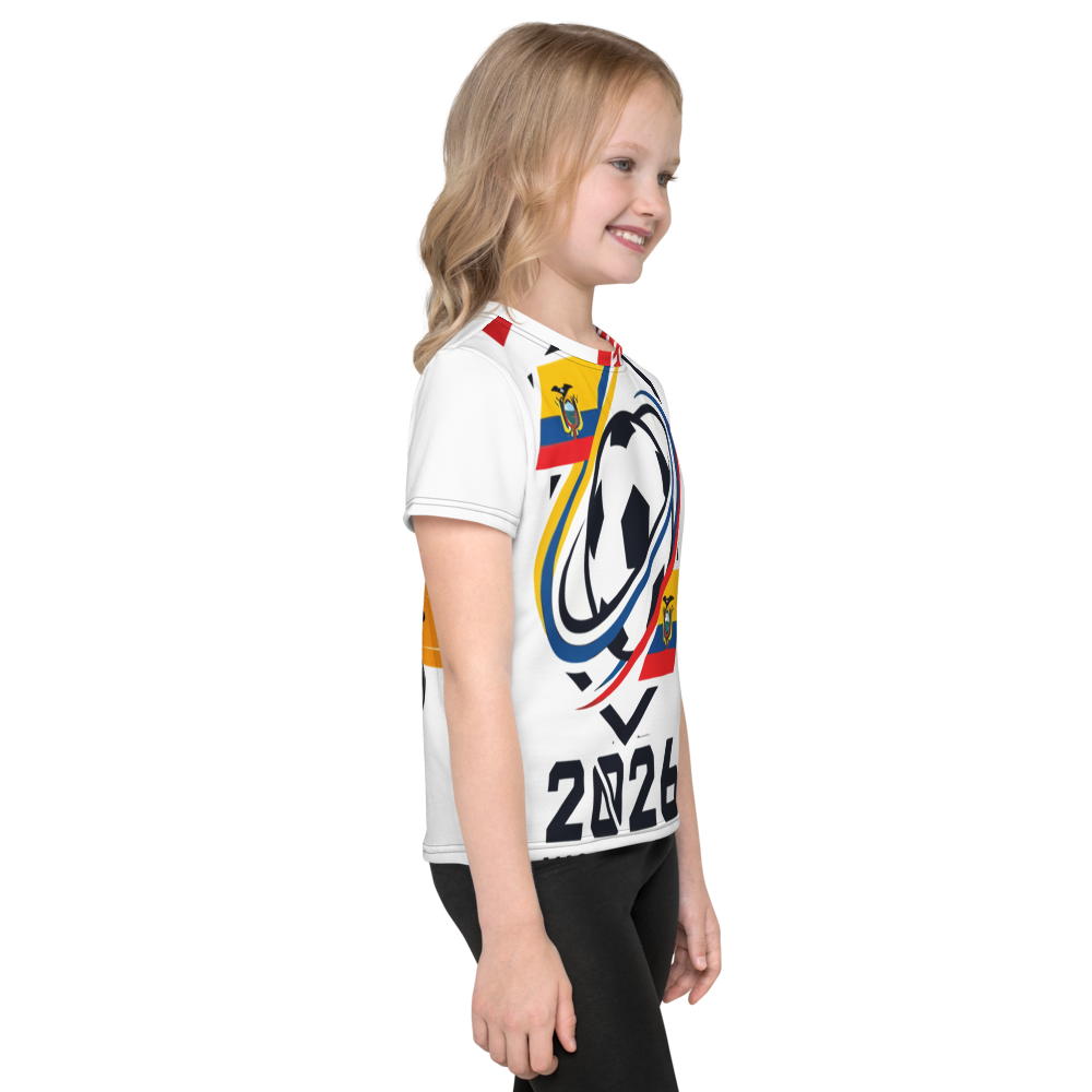 Ecuador WM 2026 Kids T-Shirt | Kids Fan Shirt