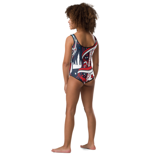 Canada WM 2026 Kids Swimsuit | Girls Swimsuit