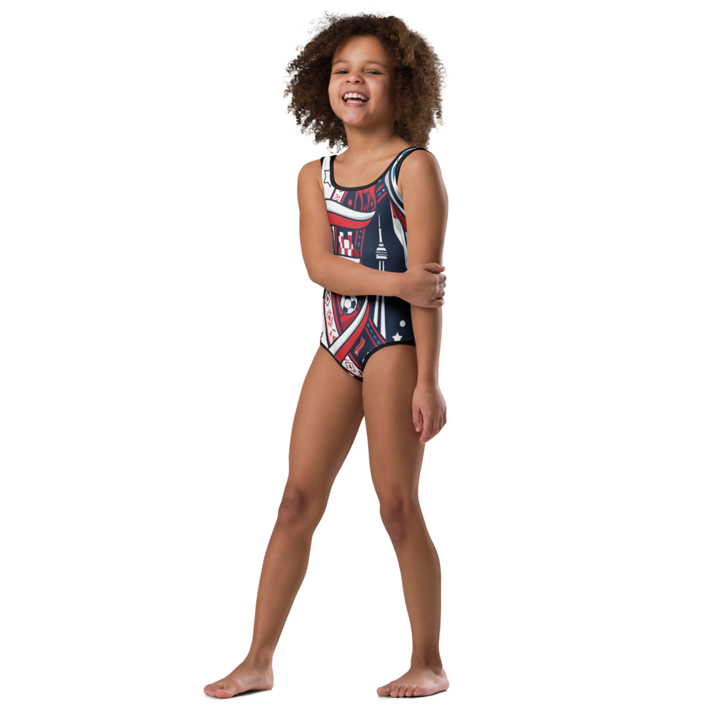 Canada WM 2026 Kids Swimsuit | Girls Swimsuit