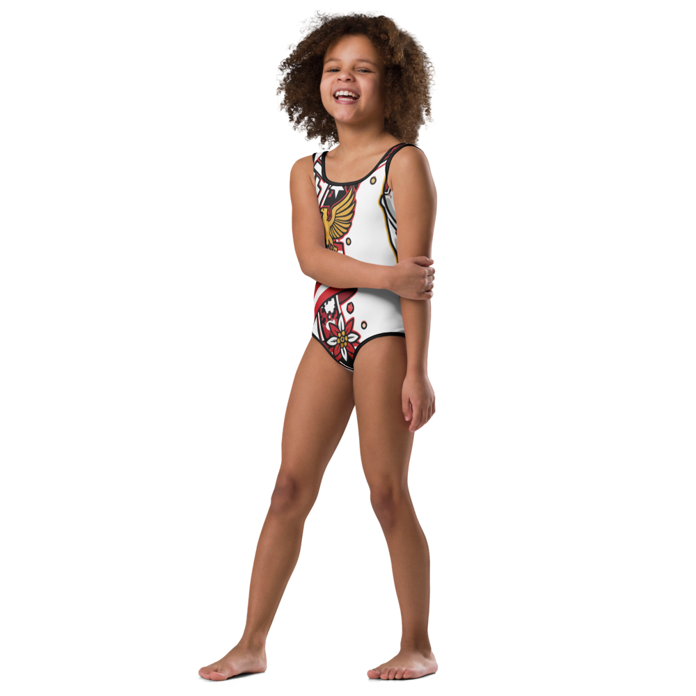 Austria WM 2026 Kinder-Badeanzug | Mädchen Swimsuit