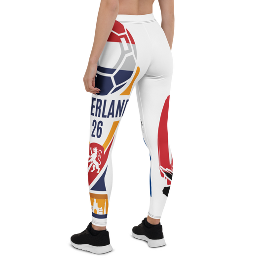 Netherlands WM 2026 Leggings – Premium All-Over Print Sport Leggings