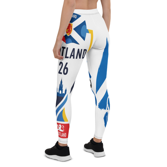 Schottland WM 2026 Leggings | Premium All-Over Print Sport-Leggings