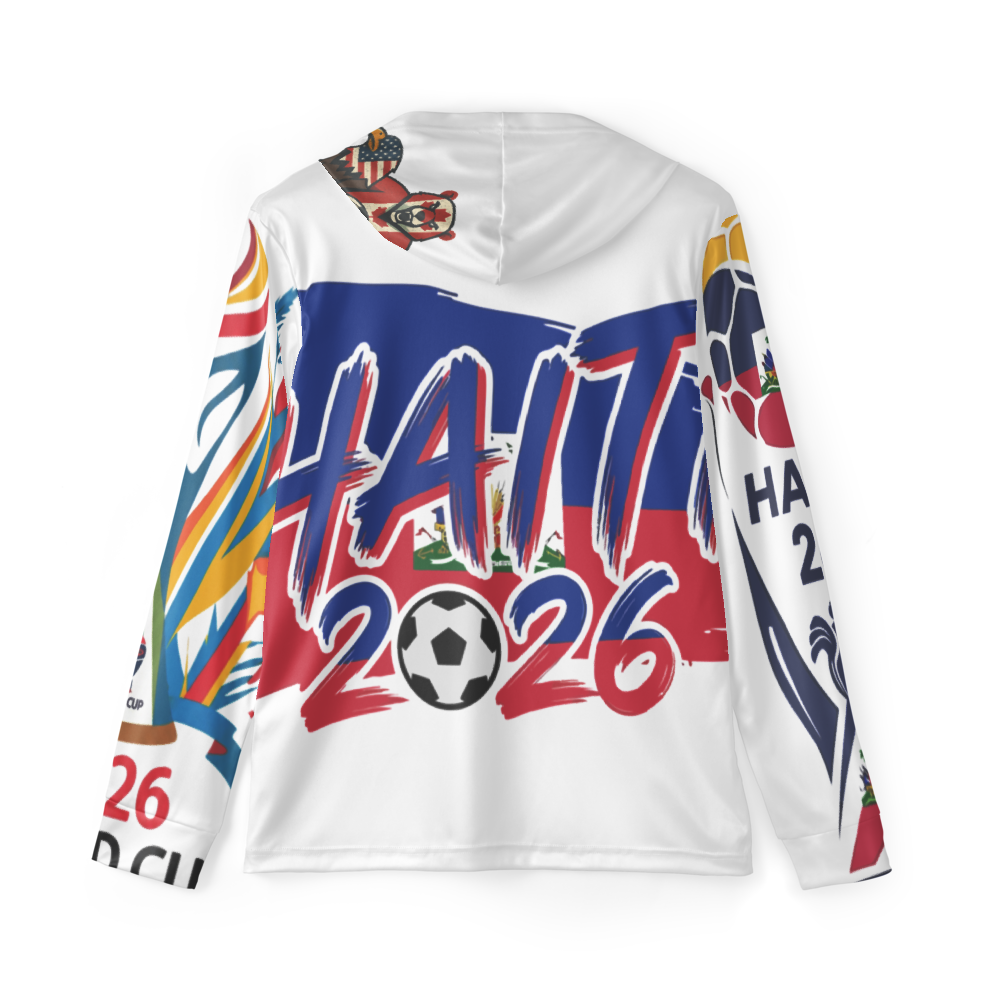WM 2026 Haiti Atmungsaktiver Sport-Hoodie | Leicht