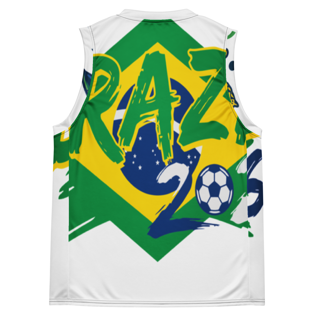 Brazil WM 2026 Basketball Jersey | Recycled Unisex