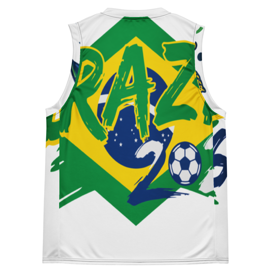 Brazil WM 2026 Basketball Jersey | Recycled Unisex