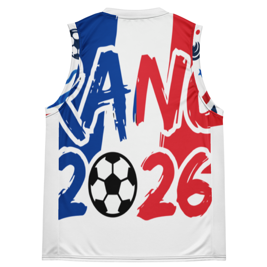 France WM 2026 Basketball Jersey | Recycled Unisex