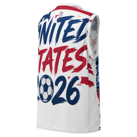 USA WM 2026 Basketball Jersey | Recycled Unisex