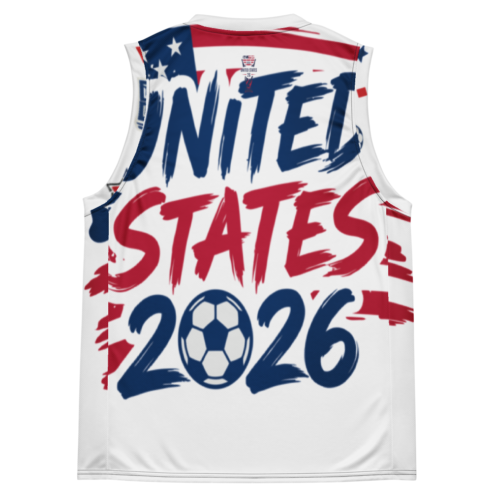USA WM 2026 Basketball Jersey | Recycled Unisex