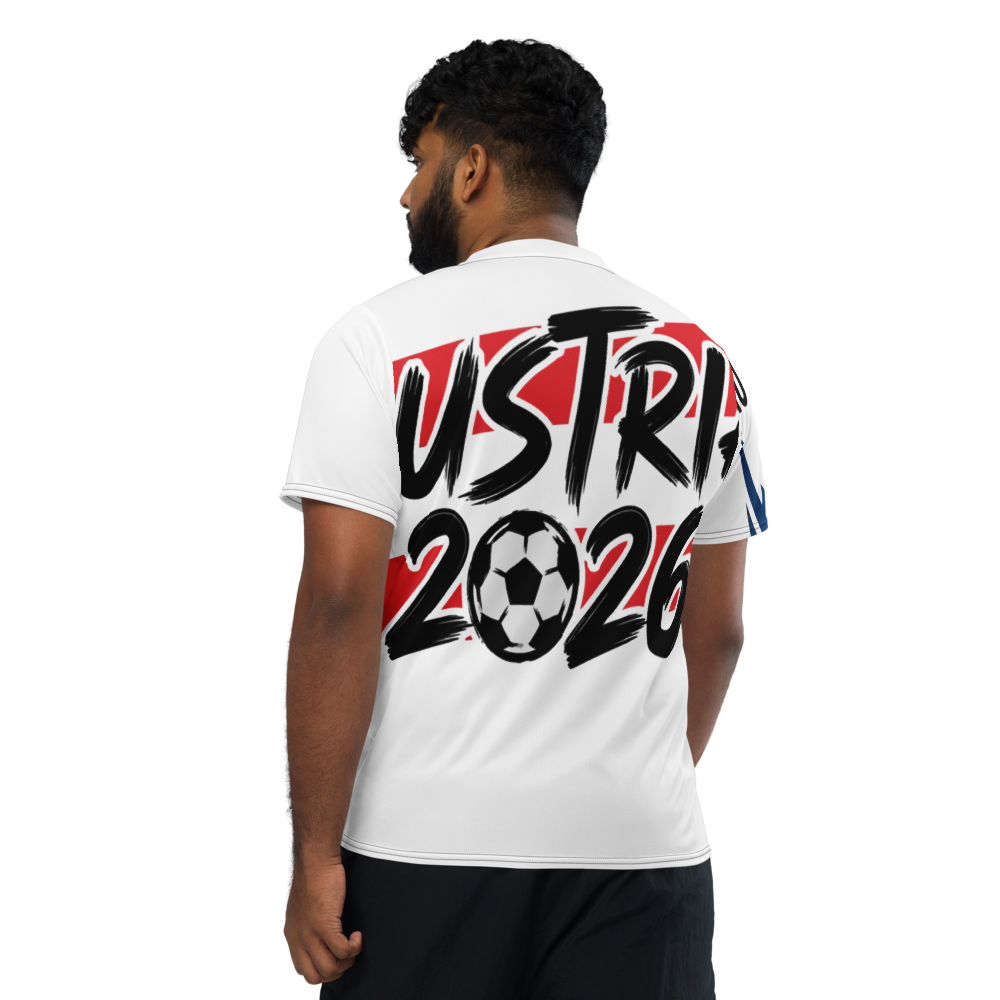 Austria WM 2026 Trikot – Recyceltes Unisex Sporttrikot