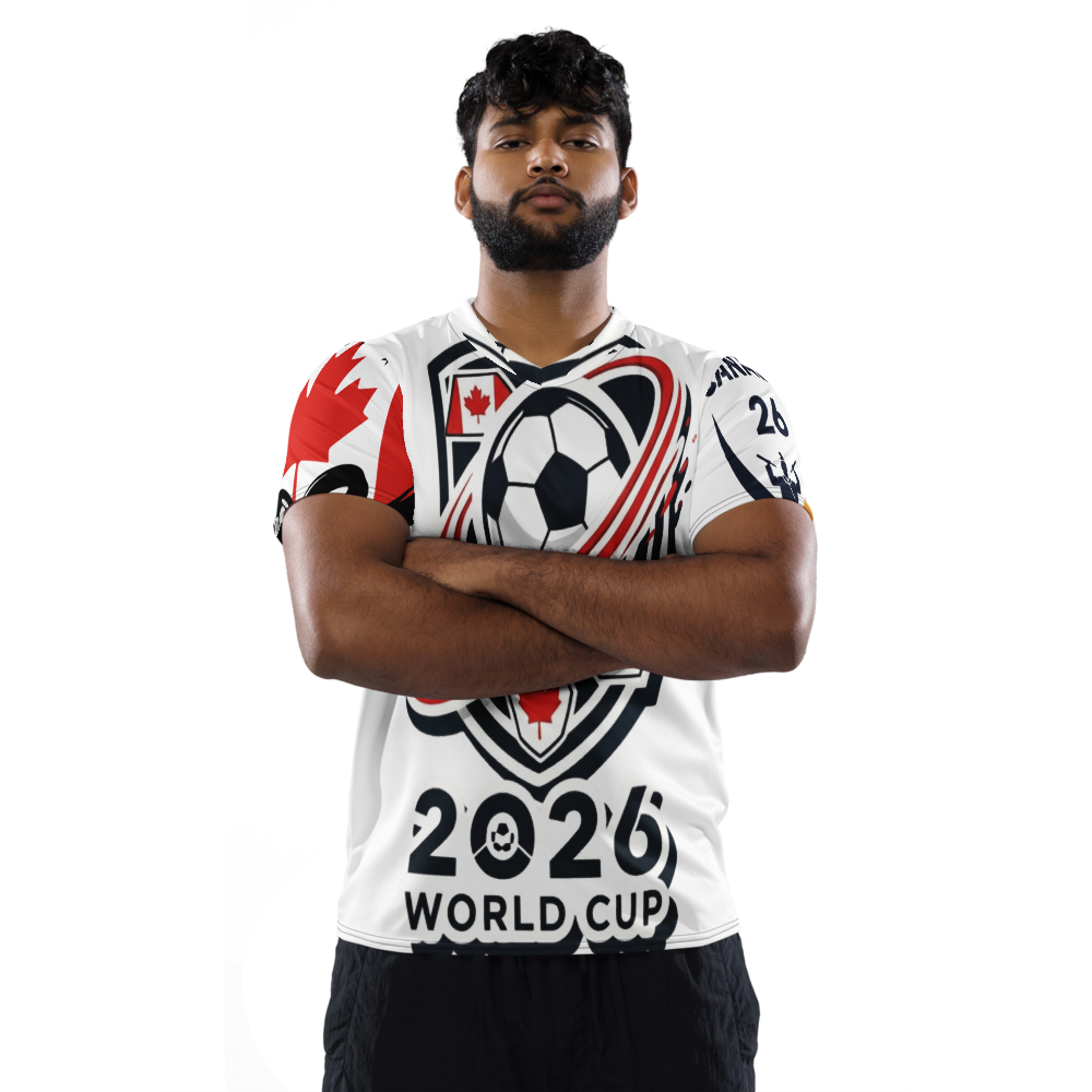 Canada WM 2026 Jersey – Recycled Unisex Sports Jersey