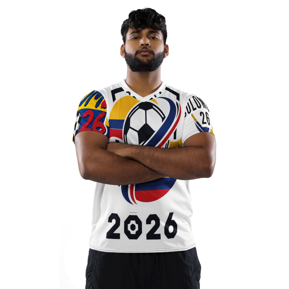 Colombia WM 2026 Jersey – Recycled Unisex Sports Jersey