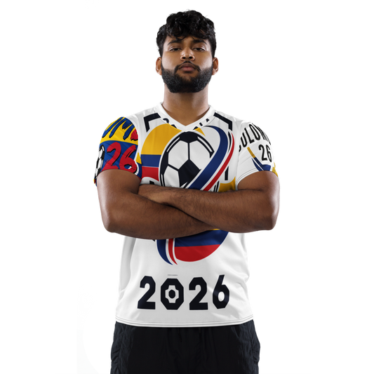 Colombia WM 2026 Jersey – Recycled Unisex Sports Jersey