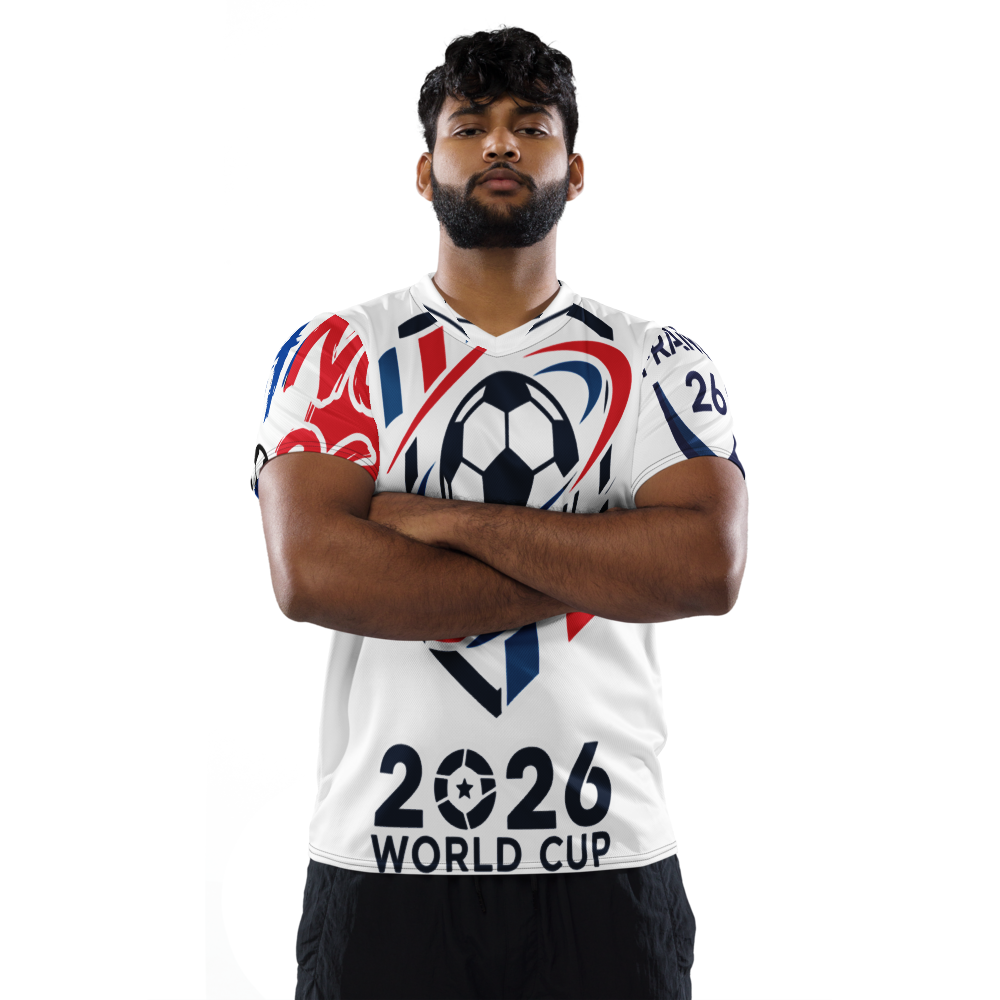 France WM 2026 Jersey – Recycled Unisex Sports Jersey