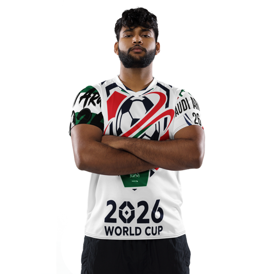 Saudi Arabia WM 2026 Jersey – Recycled Unisex Sports Jersey