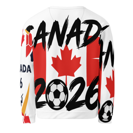 Canada WM 2026 All-Over Print Sweatshirt