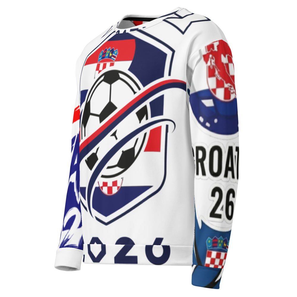 Croatia WM 2026 All-Over Print Sweatshirt