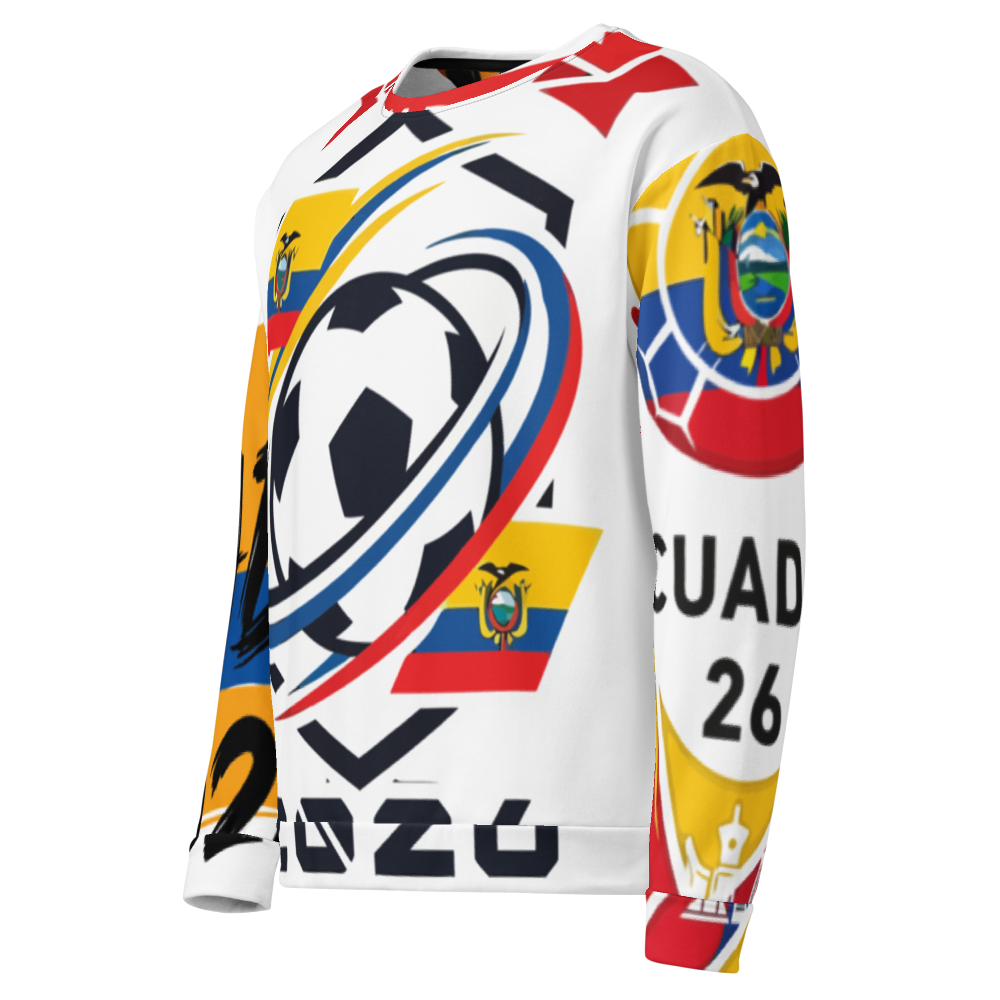Ecuador WM 2026 All-Over Print Sweatshirt