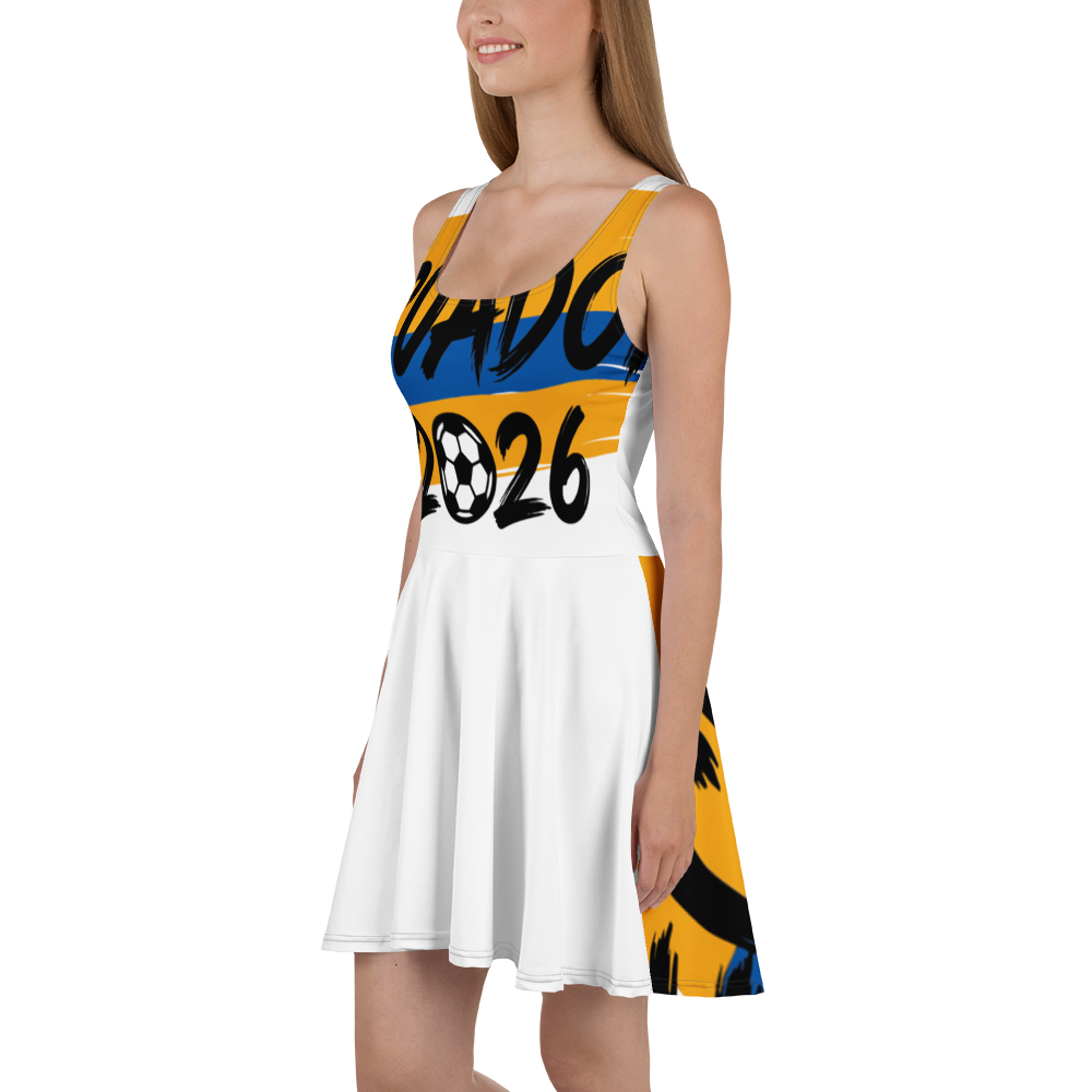 Ecuador WM 2026 Skater Dress | Football Fan Dress