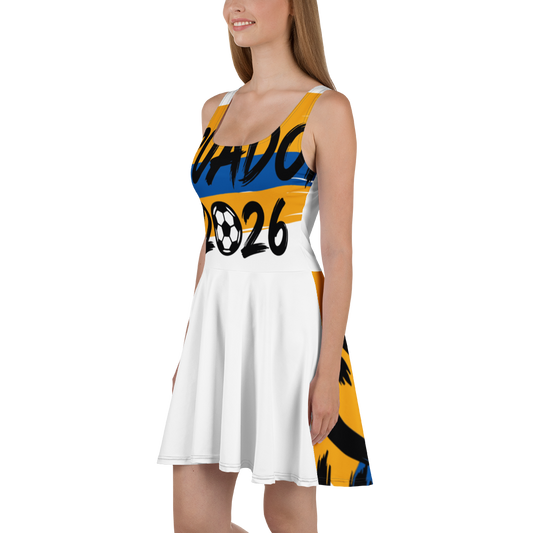 Ecuador WM 2026 Skater Dress | Football Fan Dress