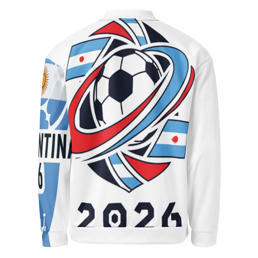 Argentina WM 2026 Bomber Jacket Premium | Unisex Fleece