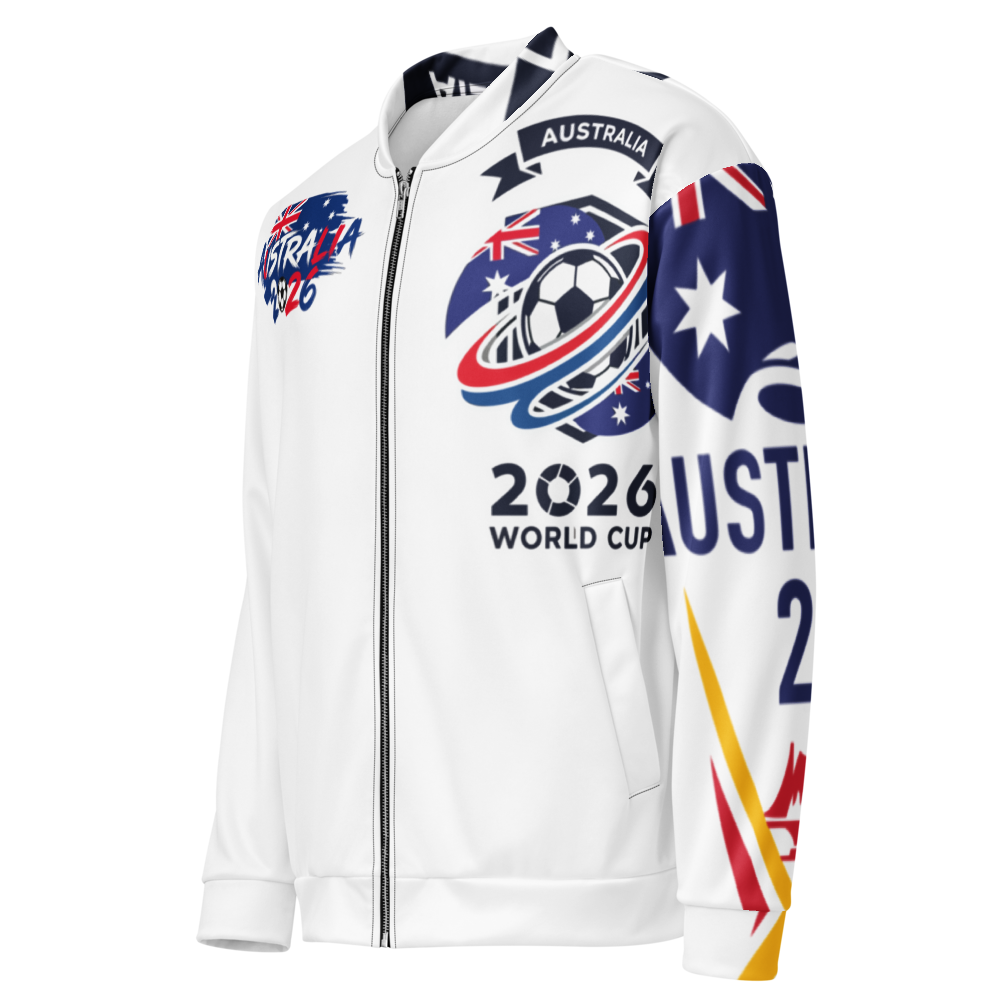Australia WM 2026 Bomber Jacket Premium | Unisex Fleece