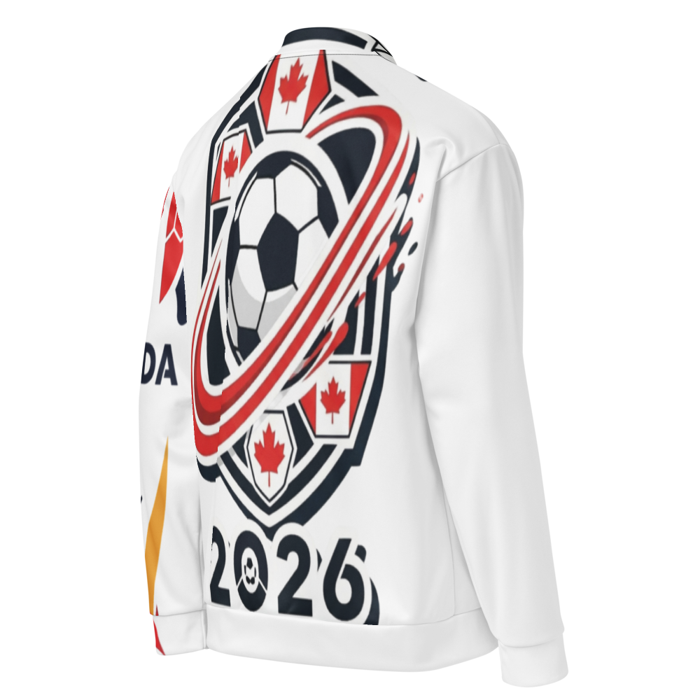 Canada WM 2026 Bomber Jacket Premium | Unisex Fleece
