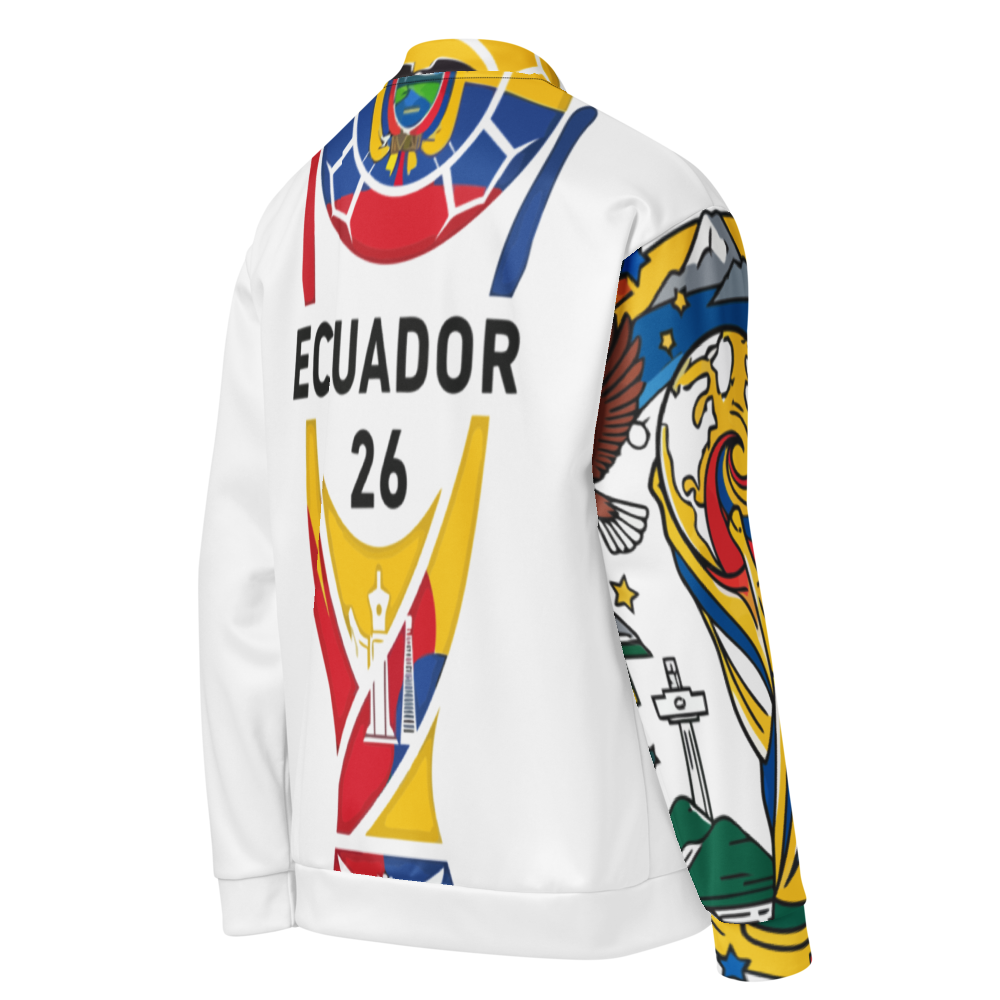Ecuador WM 2026 Bomber Jacket | Unisex Fleece Jacket
