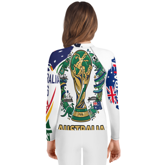 Australia WM 2026 Rash Guard Youth | Swim Shirt Kids