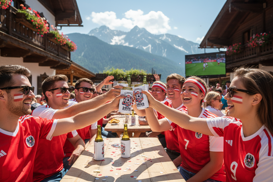 Austria WM 2026 Dosenkühler Fan-Accessoire