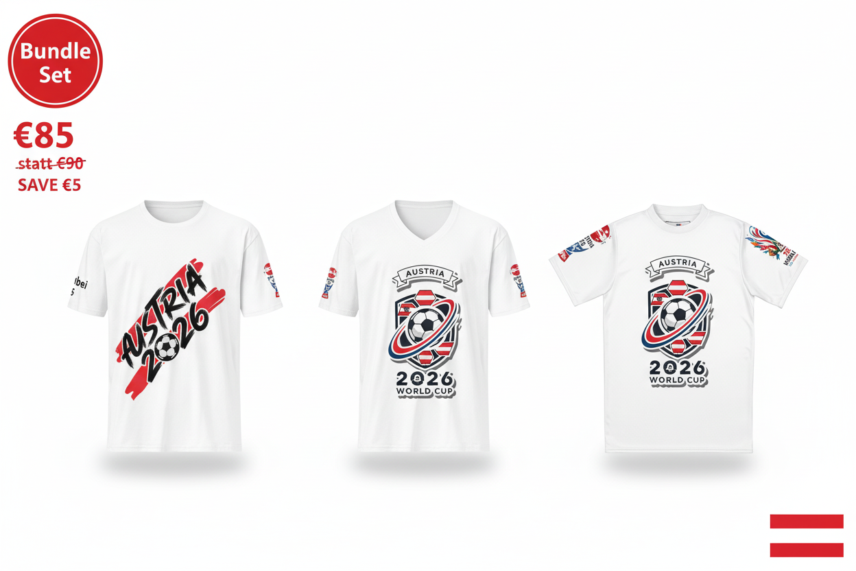 Austria WM 2026 Fan-Starter-Set Herren