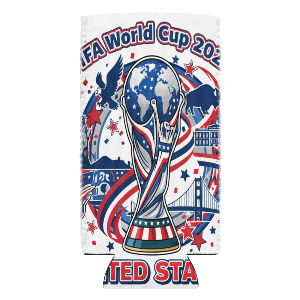 USA WM 2026 Can Cooler – Fan Accessoire