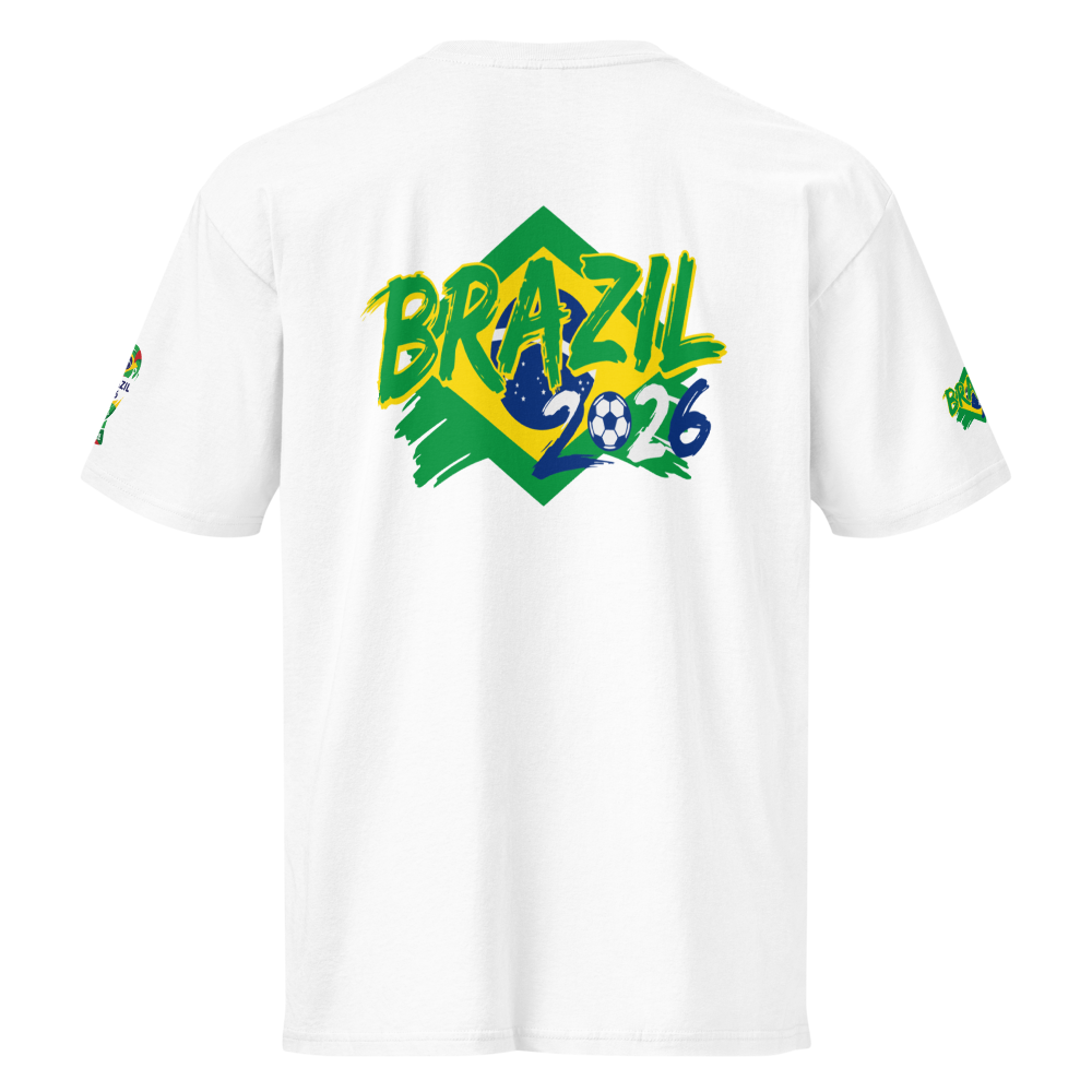 Brasilien WM 2026 Premium T-Shirt Herren | Baumwolle