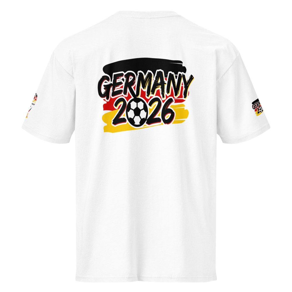 Deutschland WM 2026 Premium T-Shirt Herren | Baumwolle