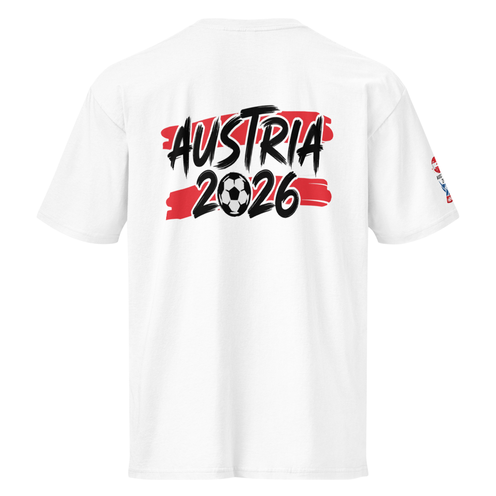 Austria WM 2026 Premium T-Shirt Herren | Baumwolle