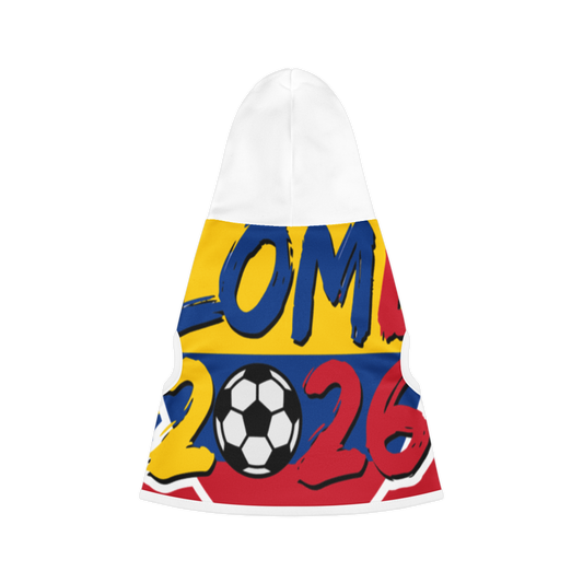 Colombia WM 2026 Pet Hoodie | Pet Fan Outfit