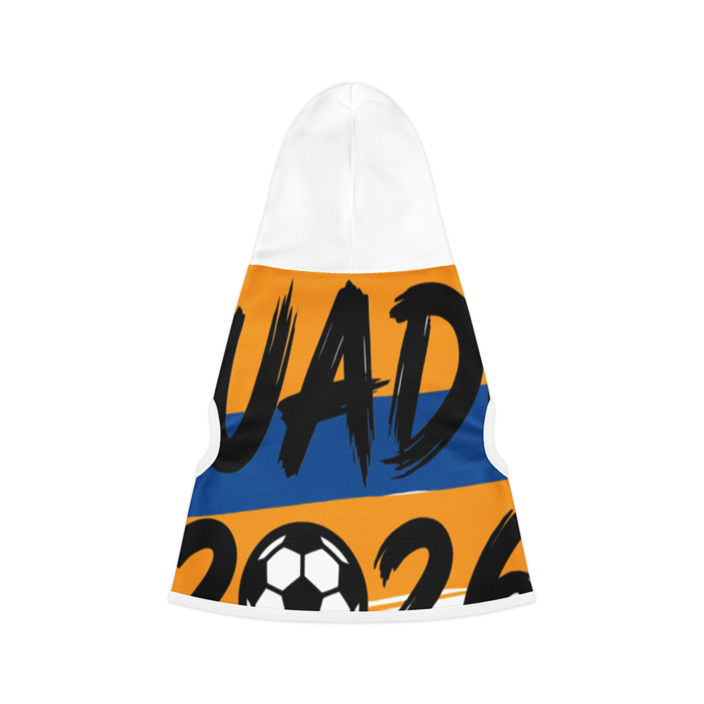 Ecuador WM 2026 Pet Hoodie | Pet Fan Outfit