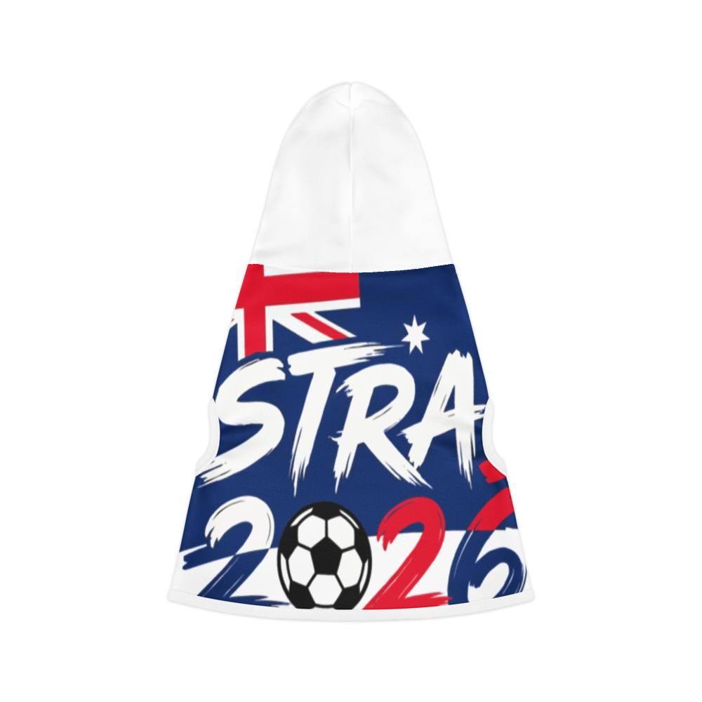 Australien WM 2026 Pet Hoodie | Fan-Outfit für Hunde & Katzen