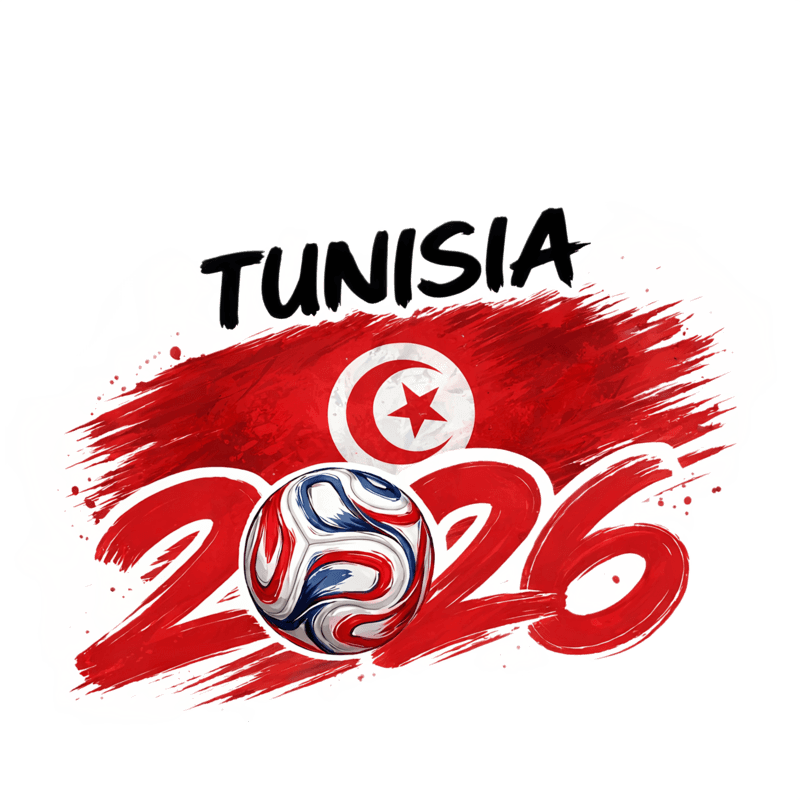 Tunisia Weit geschnittenes Football-Trikot - alternate