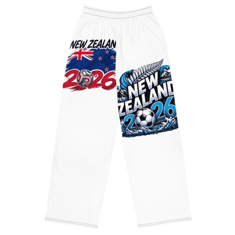 New Zealand Unisex-Hose mit weiten Beinen und Allover-Druck