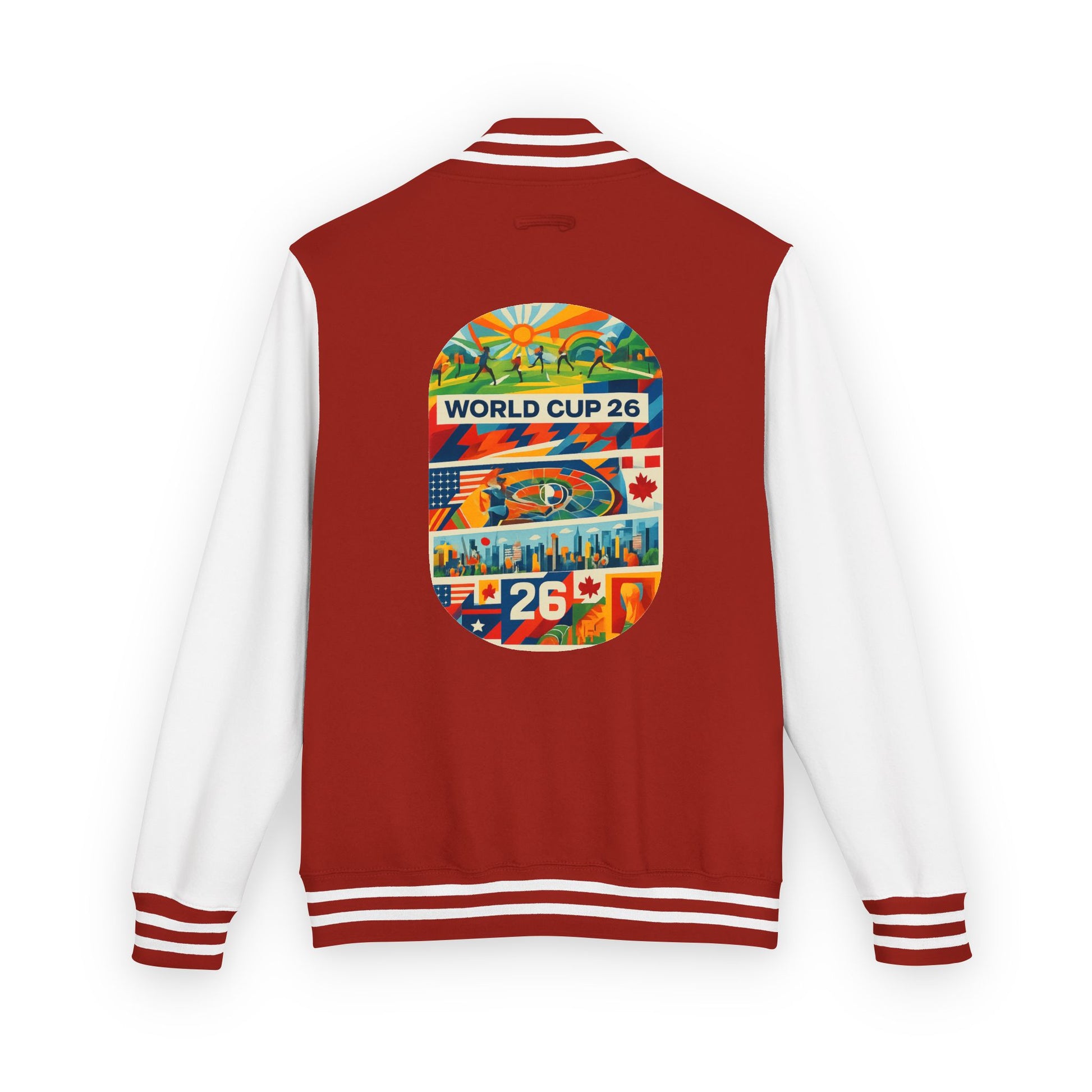 World Cup 2026 Letterman Jacket — Retro Crest Varsity Jacket