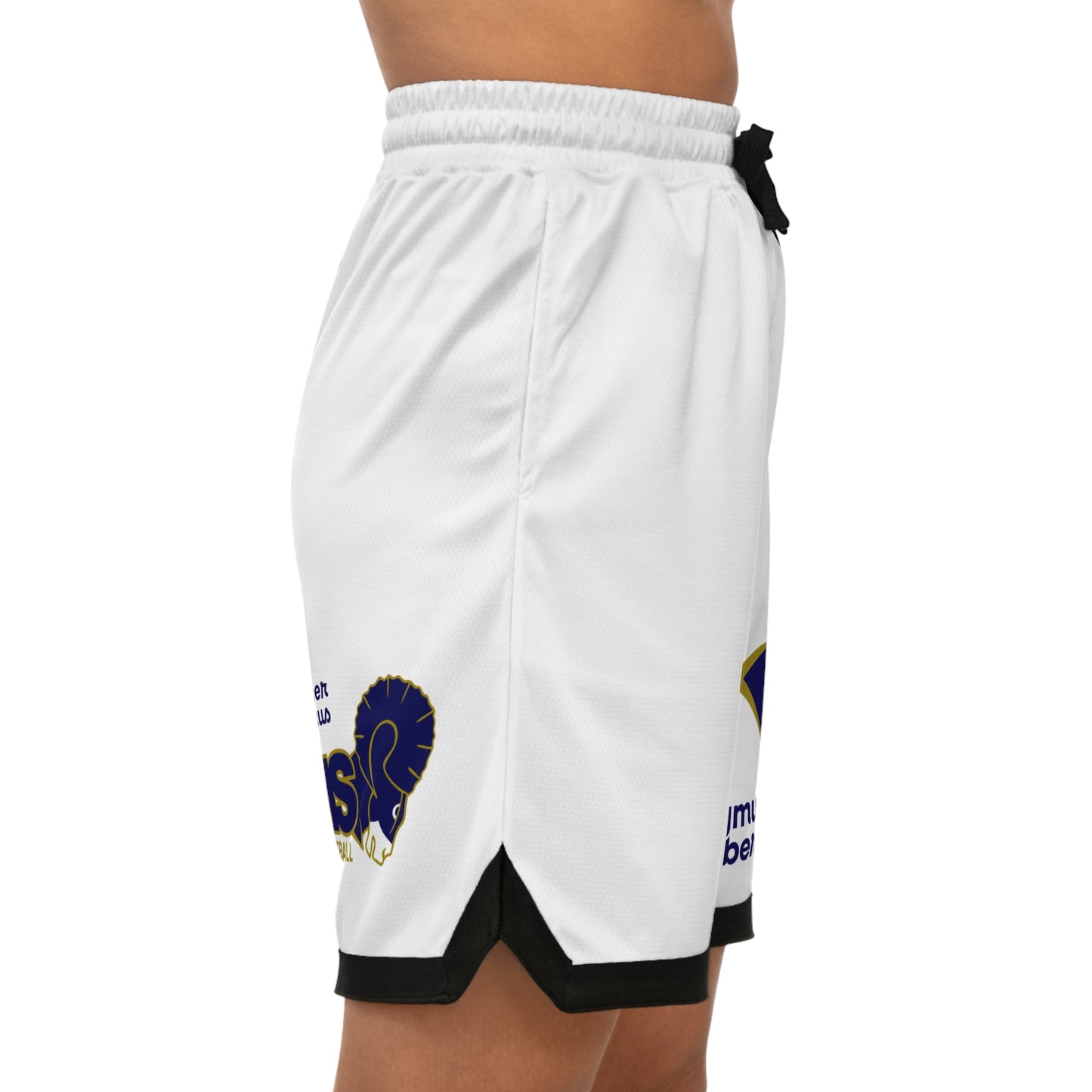 Rams Basketball Rib Shorts — Gmundner Berghaus AOP Athletic 