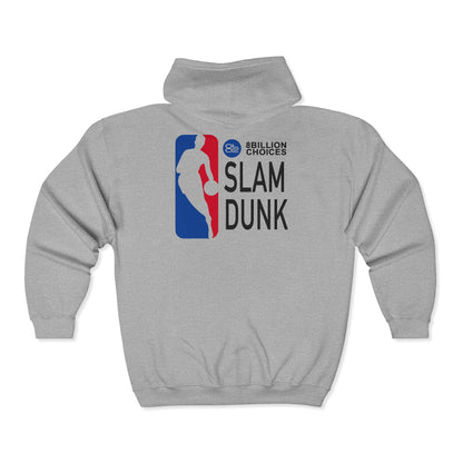 Slam Dunk Zip Hoodie – 8 Billion Choices Basketball