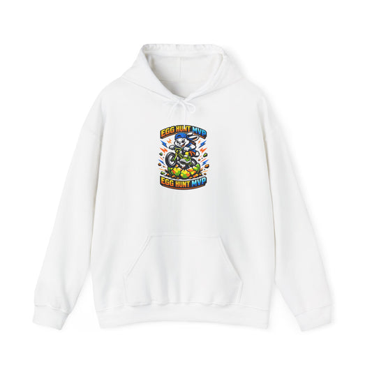 Egg Hunt MVP Hoodie | boys Easter hoodie, egg hunter graphic